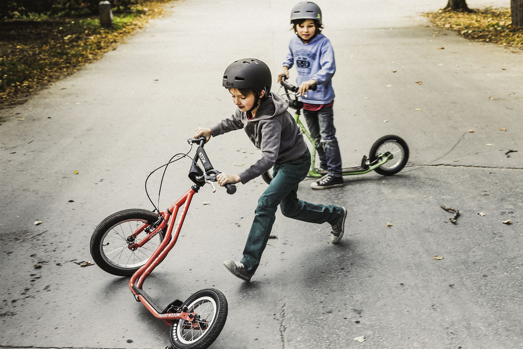 Yedoo new Wzoom robuster Tretroller für Kinder ab ca 6 Jahren